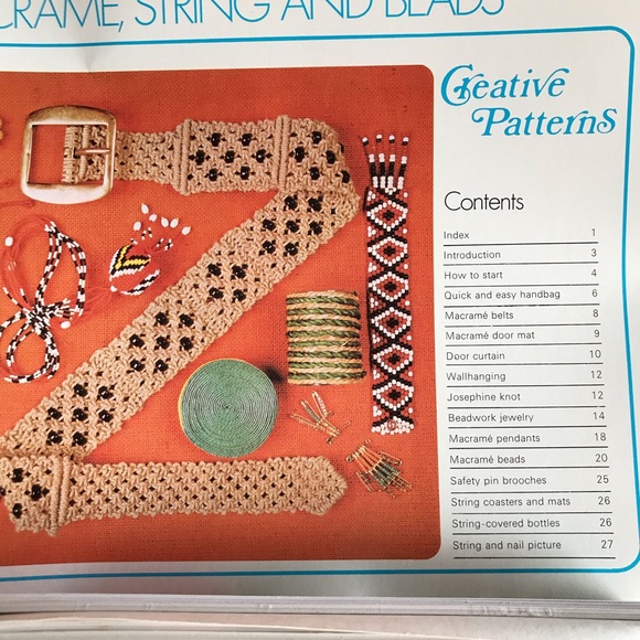 Box of Assorted Creative Patterns Vintage Sewing Crafts - Picture 3 of 8